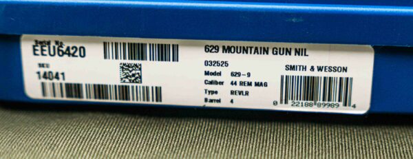 Smith & Wesson 629 Mountain Gun .44 Magnum - Image 10