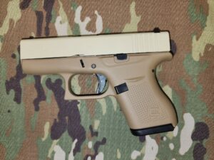 Glock 43 FDE NRA 9mm