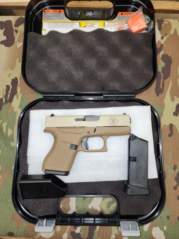 Glock 43 FDE NRA 9mm - Image 3