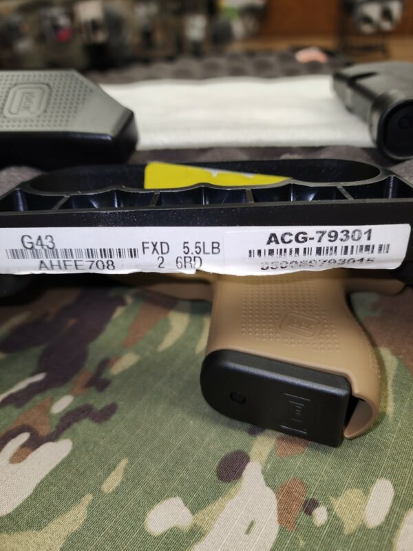Glock 43 FDE NRA 9mm - Image 4