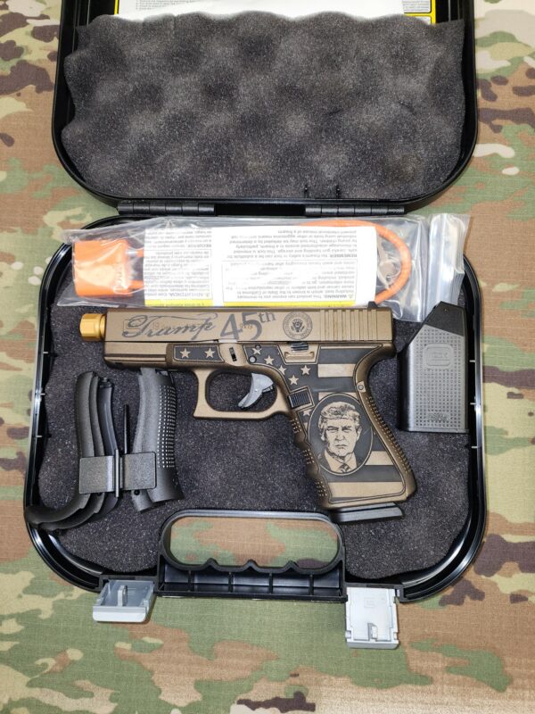 Glock 19 Gen 4 9mm Trump 45