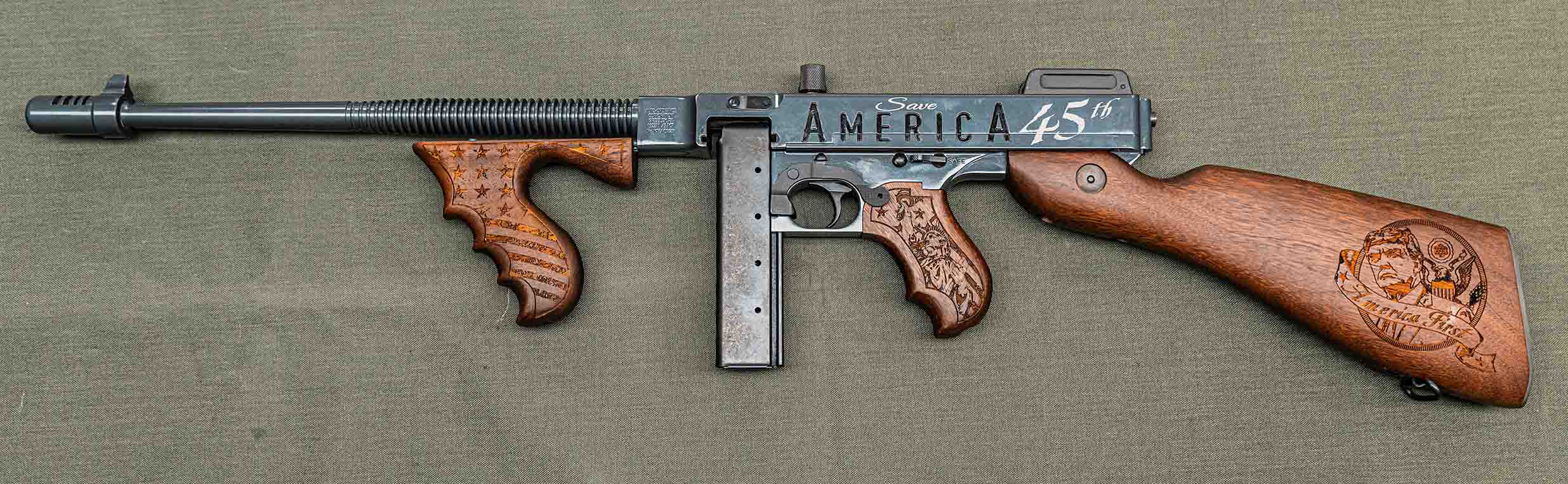 Auto-Ordnance 1927A-1 Trump Save American .45 ACP - Image 2