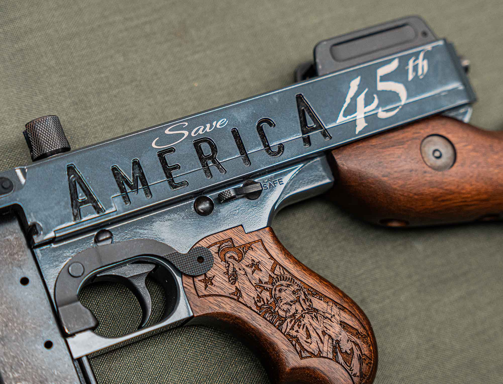 Auto-Ordnance 1927A-1 Trump Save American .45 ACP - Image 5