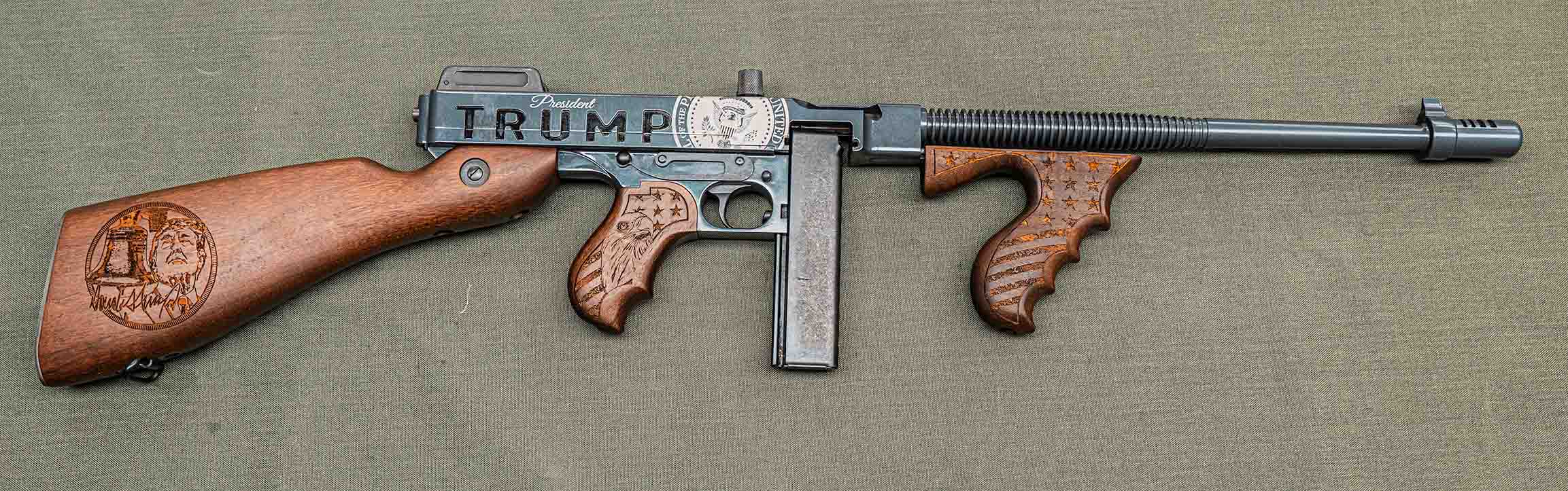 Auto-Ordnance 1927A-1 Trump Save American .45 ACP - Image 8